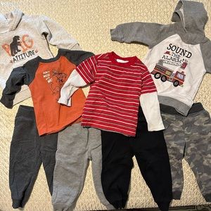 Boys 2T Sweatsuit Bundle